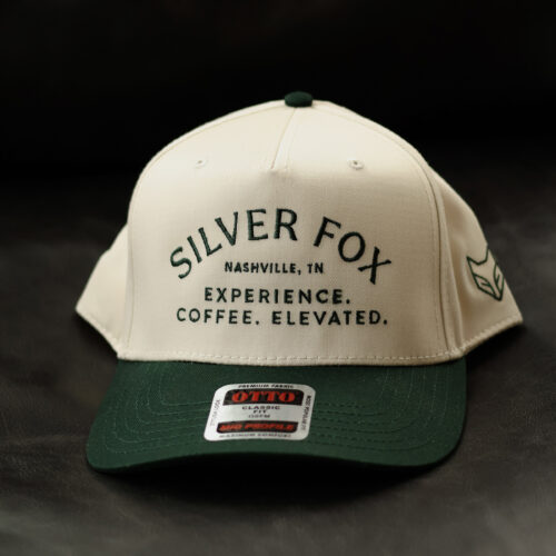 Silver Fox Neutral & Green Two-Tone Hat