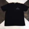 Black Comfort Colors T-shirt with Silver Fox Logo